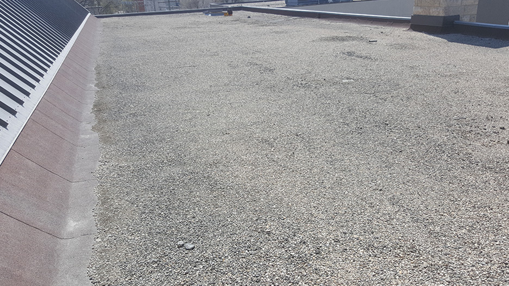 Elim Chapel commercial roofing Winnipeg before renovation