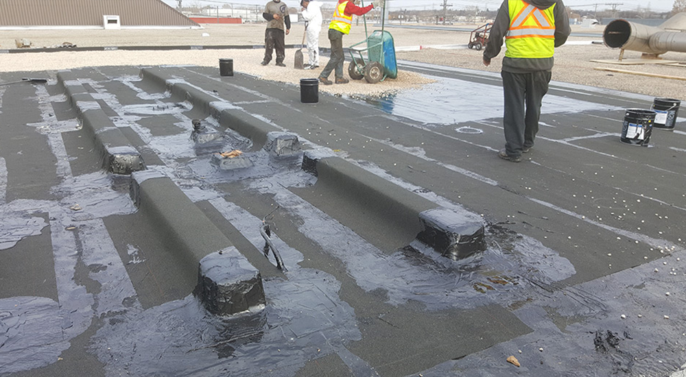 Old Dutch roof installation process