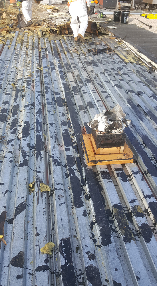 Old Dutch roofing installation in progress