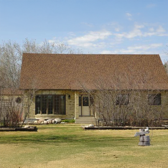 Finished residential roofing system