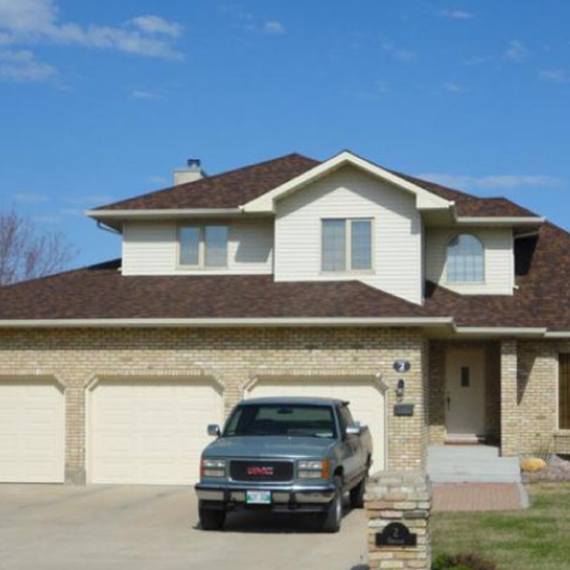 Roofing materials during residential installation